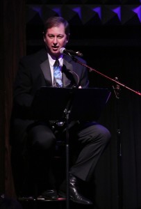 Stephen Hanks performing with Rob Davis for his show "You're the One"