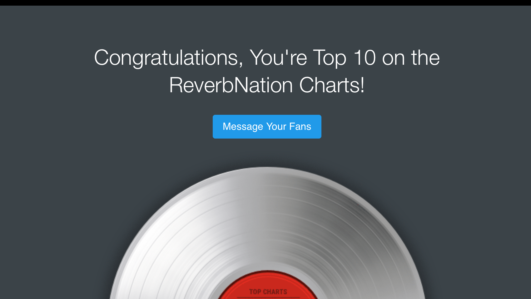 Rob Davis Band is Top Ten on ReverbNation Charts